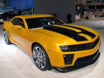 La Chevrolet Camaro de Bumblebee